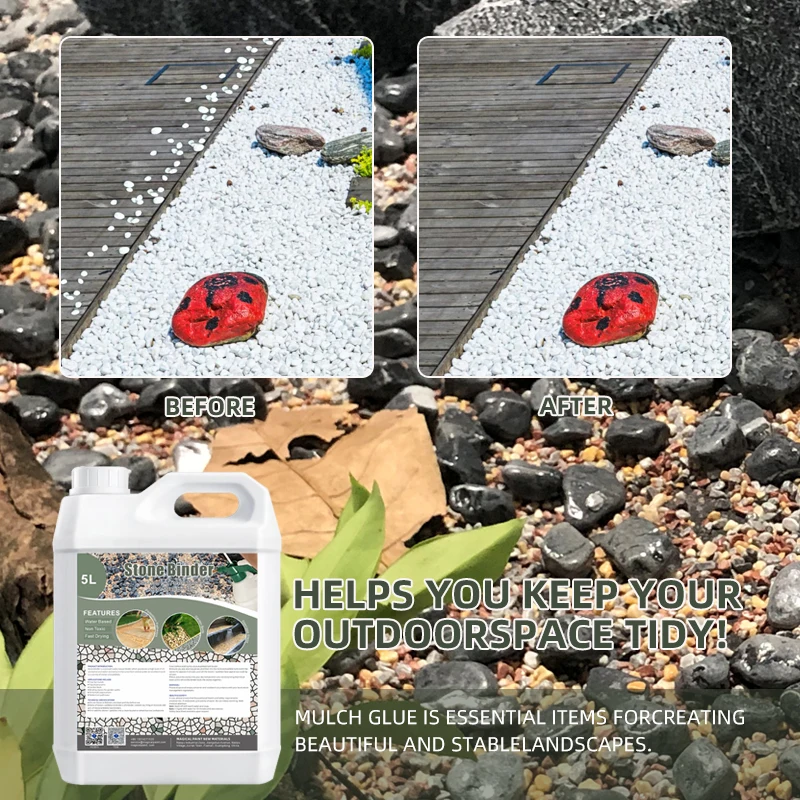Mulch Glue For Landscaping With Sprayer Mulch Glue For Landscaping - 1 Mulch Glue For Landscaping With Sprayer Mulch Glue For Landscaping - 1