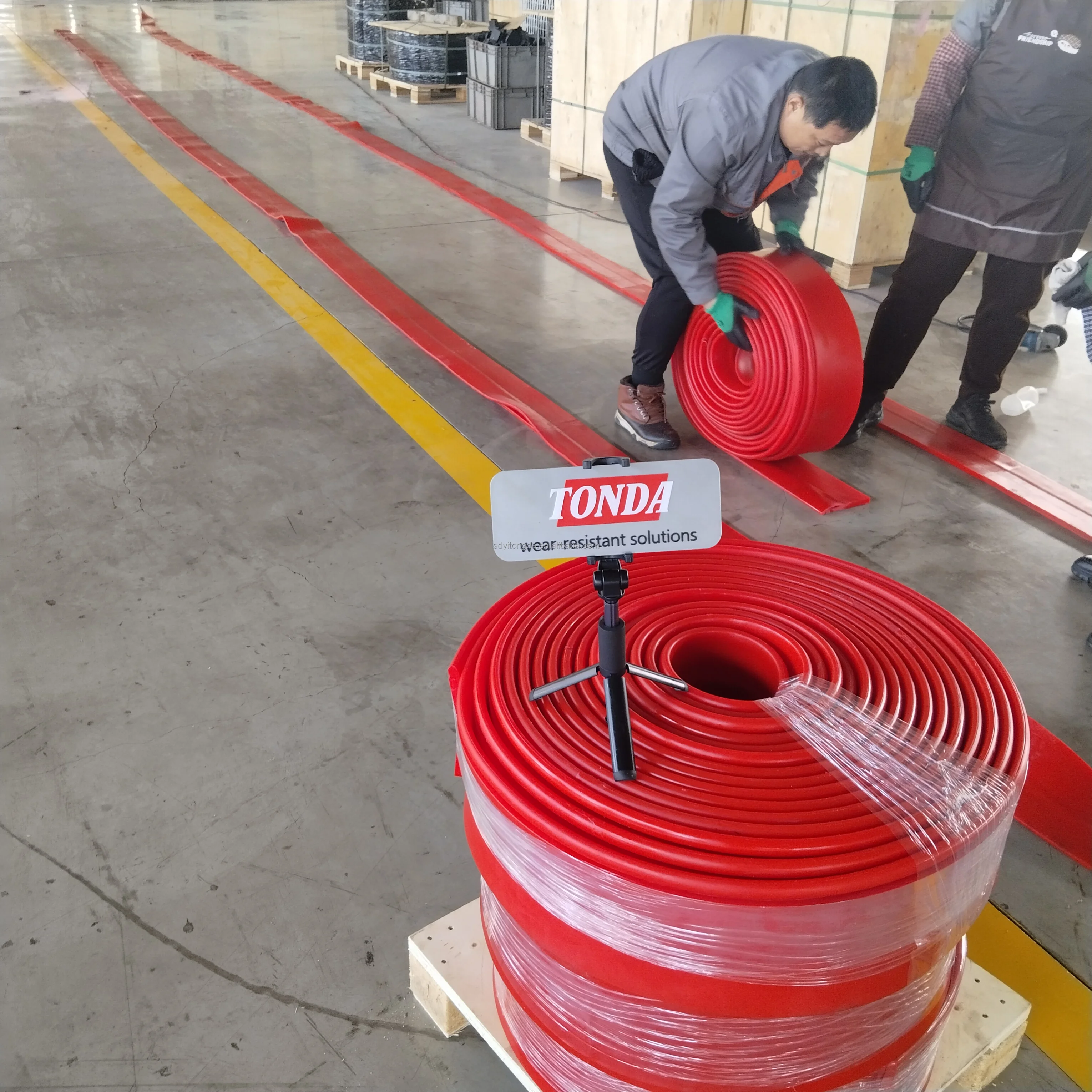 product y type conveyor belt dual seal polyurethane skirting dual seal polyurethane skirting board-6