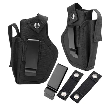 Tactical Universal Concealed Carry Gun Holster Right Left Tactical Holster Belt Gun Carry Holster with Magazine Pouch