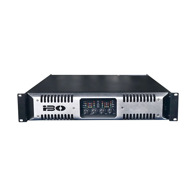IBO TD9000 4-Channel 9600 Watts Power Amplifier Audio Sound Equipment Stage Pa System Line Array Speakers