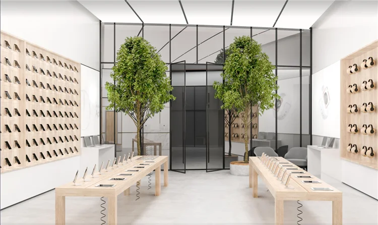 Store Phone Shop Electronic Display Cell Phone Store Interior Design