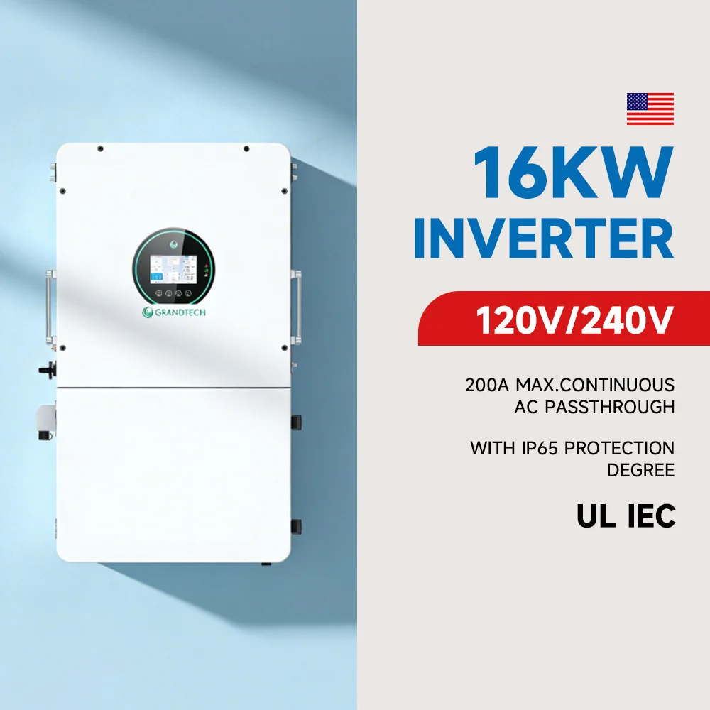 SRNE Solar Inverter 12kw 18kw 18000w 120v 240v 15kw 16kw Off Grid Hybrid Split Phase Inverter Hybrid off Grid Solar Inverter