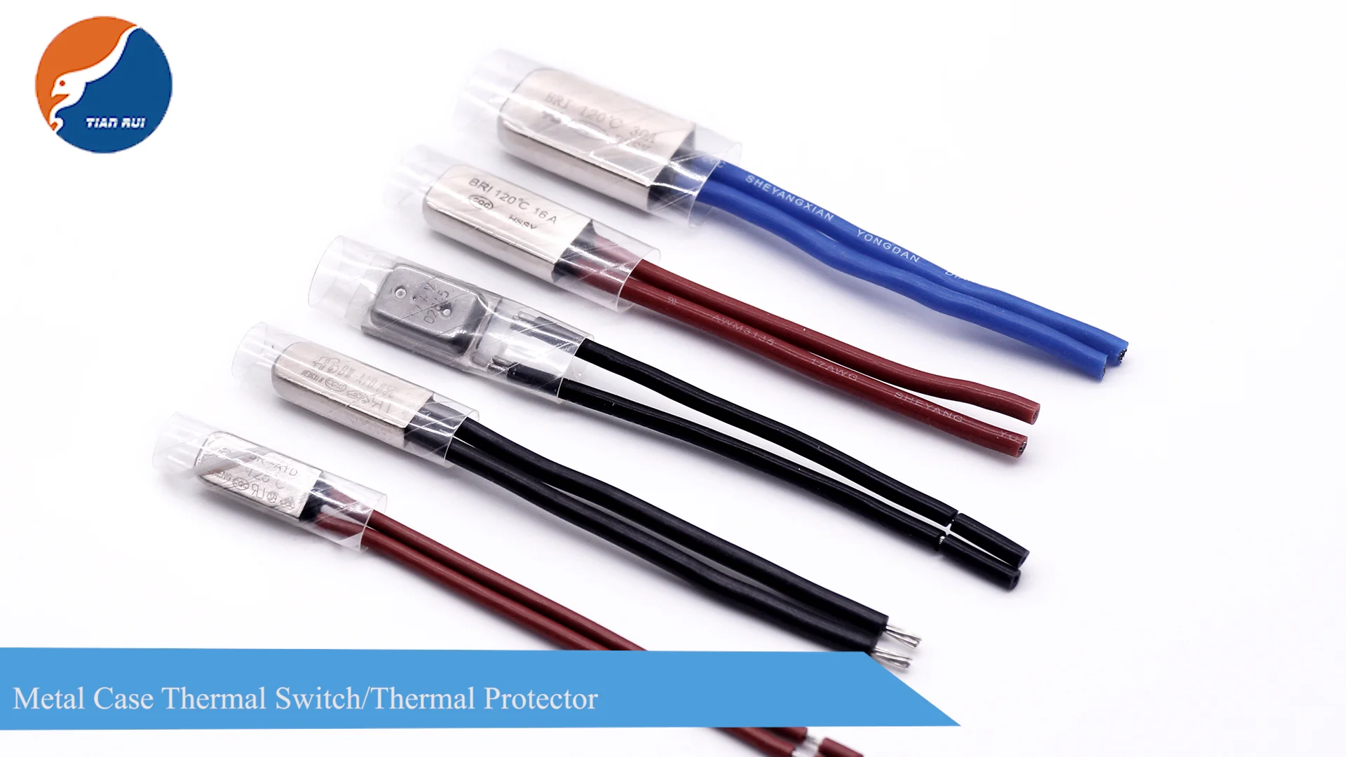 5a45a 250v Thermal Temperature Cutoff Protection Thermostat For Heat