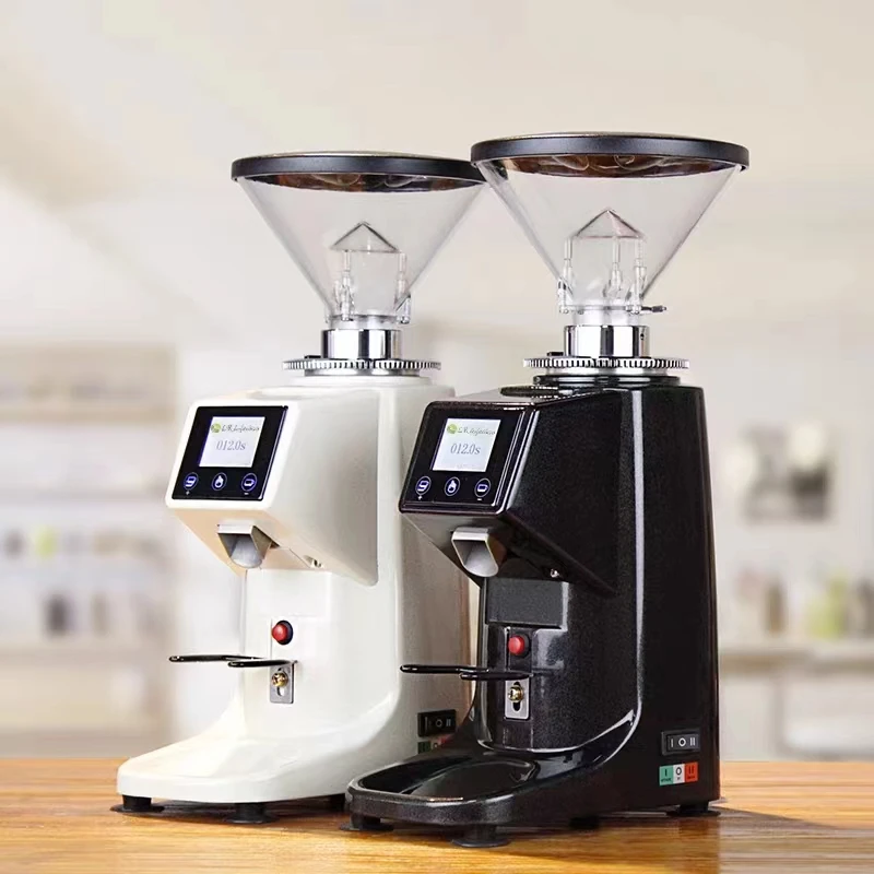 Wintop Coffee Bean Grinding Machine Coffee Bean Grinder Burr Blade  Commercial Grinder for Coffee Shop HOME