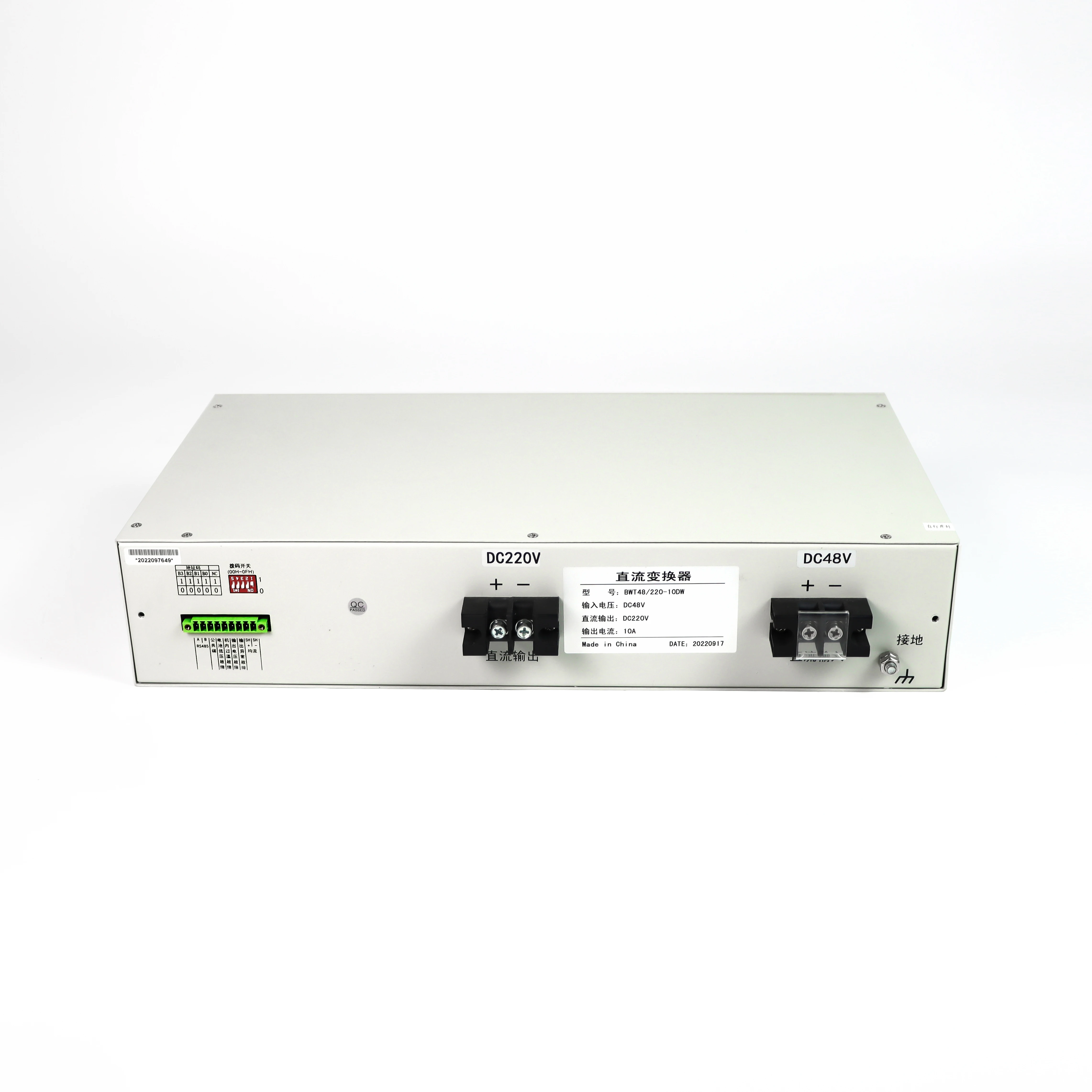 Parallel Rack Mount DC-Dc Power Supply Module Converter 110V to 48V 40A Buck Inverter 50/60 Hz Frequency Output