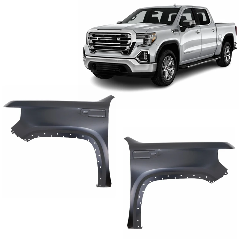 wholesale price high quality aluminum steel left right front fender for For GMC Sierra 1500 2019 2020 2021 2022 2023