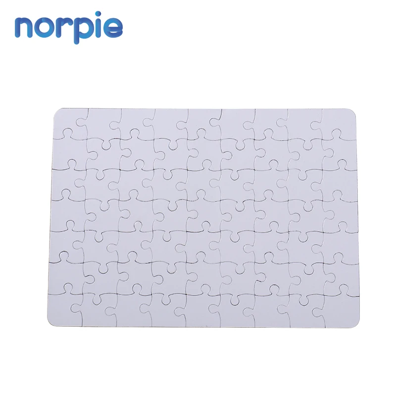 Stampa fai-da-te 63 pezzi magnete a sublimazione puzzle A5 sublimazione  puzzle magnetico vuoto