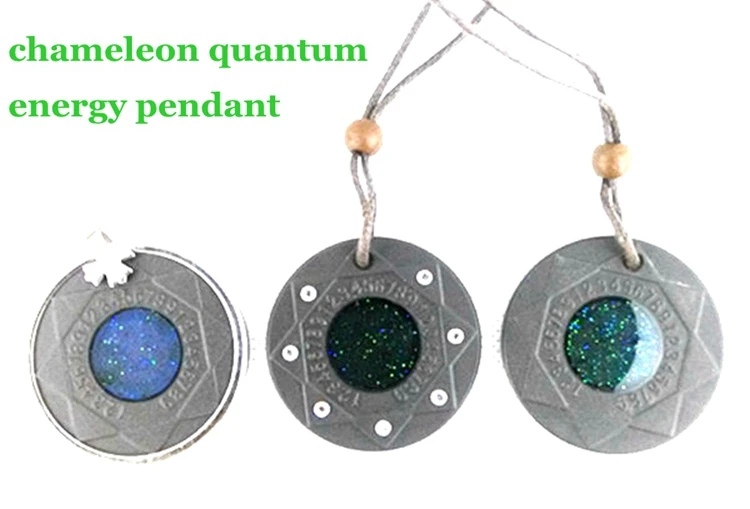 Chameleon the Original Quantum Science Scalar Energy Pendant Made From Natural Minerals