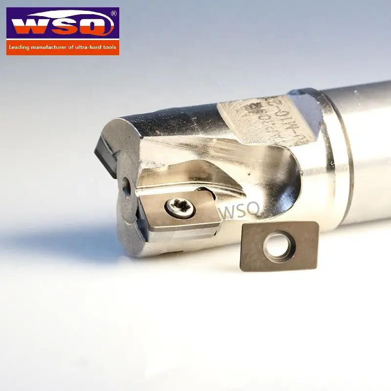 High Performance PCBN CBN Milling Inserts Cut Hardened Steel for End Mill Modular Cutter