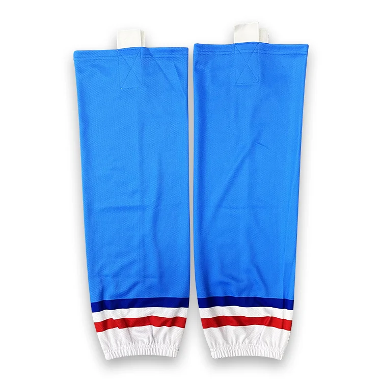 Wholesale Custom Polyester Sublimation Mesh Sublimation Ice Hockey Socks