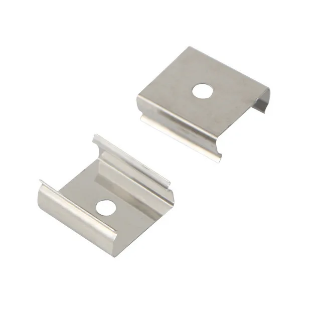 OEM Custom Made Sheet Metal Stamping Spring Clips Stainless Steel for LED Light