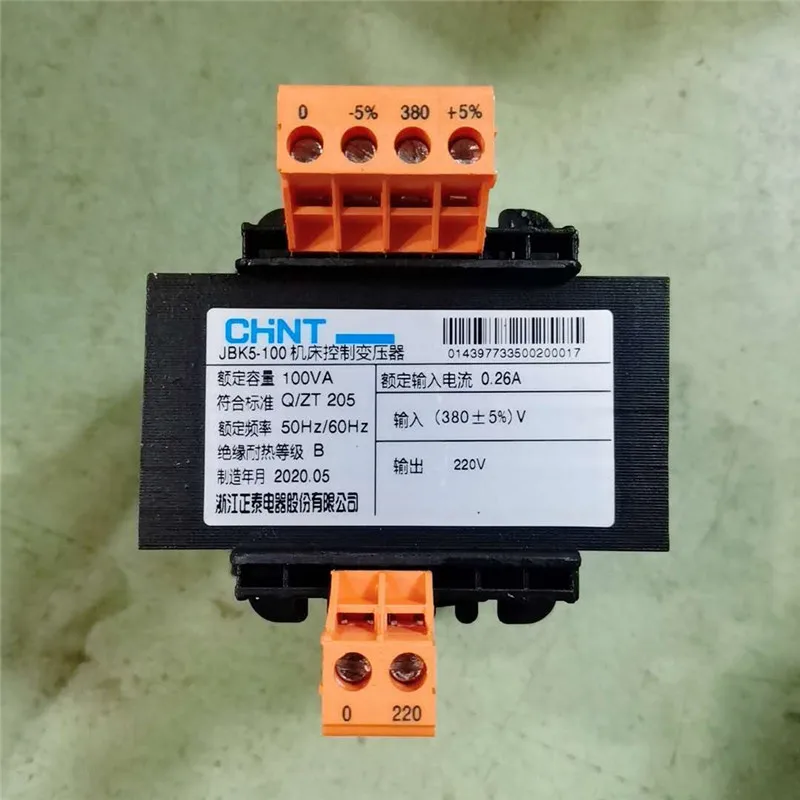 Hot sale JBK5-100VA Chint machine tool low voltage control transformer