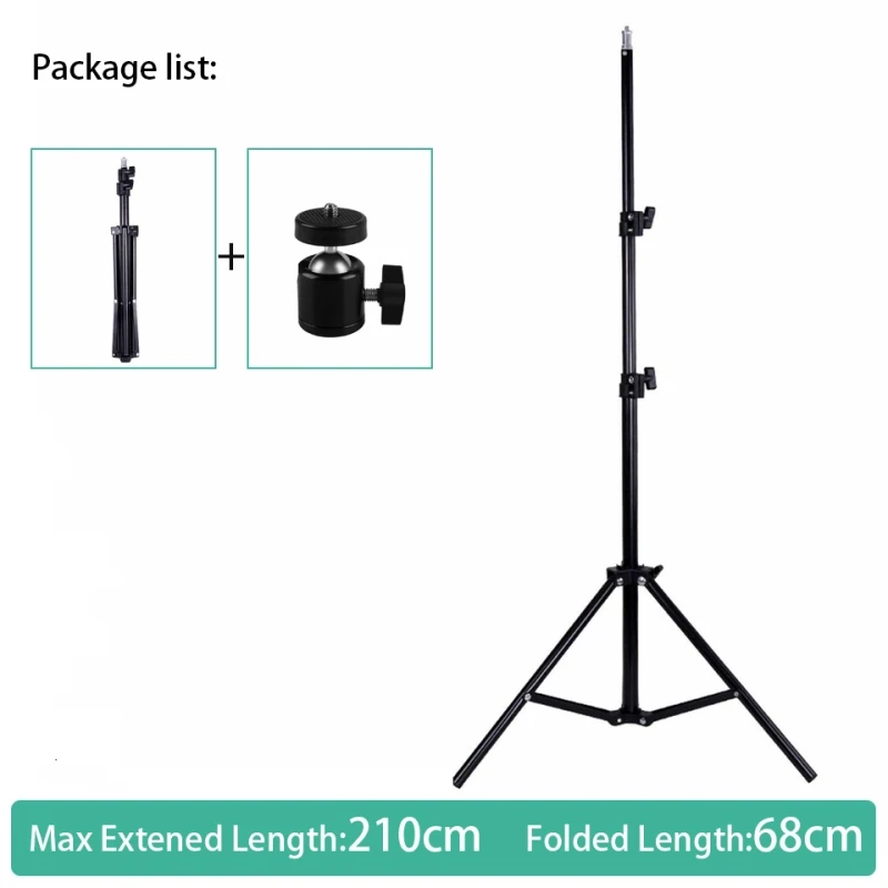 1,6 М 2,1 М штатива для фотографирования с возможностью вращения на осветительная стойка для фотосъемки с шаровой головкой для камеры Видео Фото лампа кронштейн держатель софтбокс кольцевой светильник видео