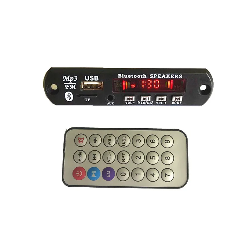 JK6836BT Factory design color display TF AUX FM bluetooth MP3 player decoder module