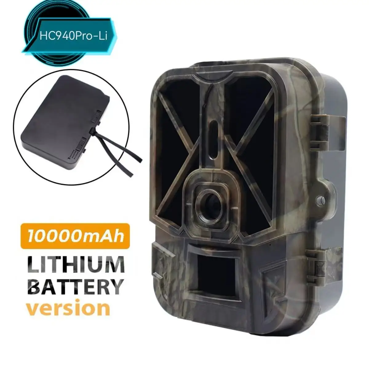 Hc-940pro-li 4G 4K 30MP Trail Camera - Live Video Transmission