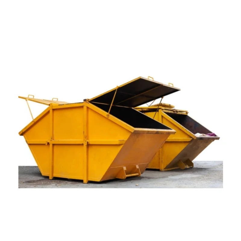 Garbage Bins for Sale Construction Waste Containers Iron Waste Containers 20 Yards