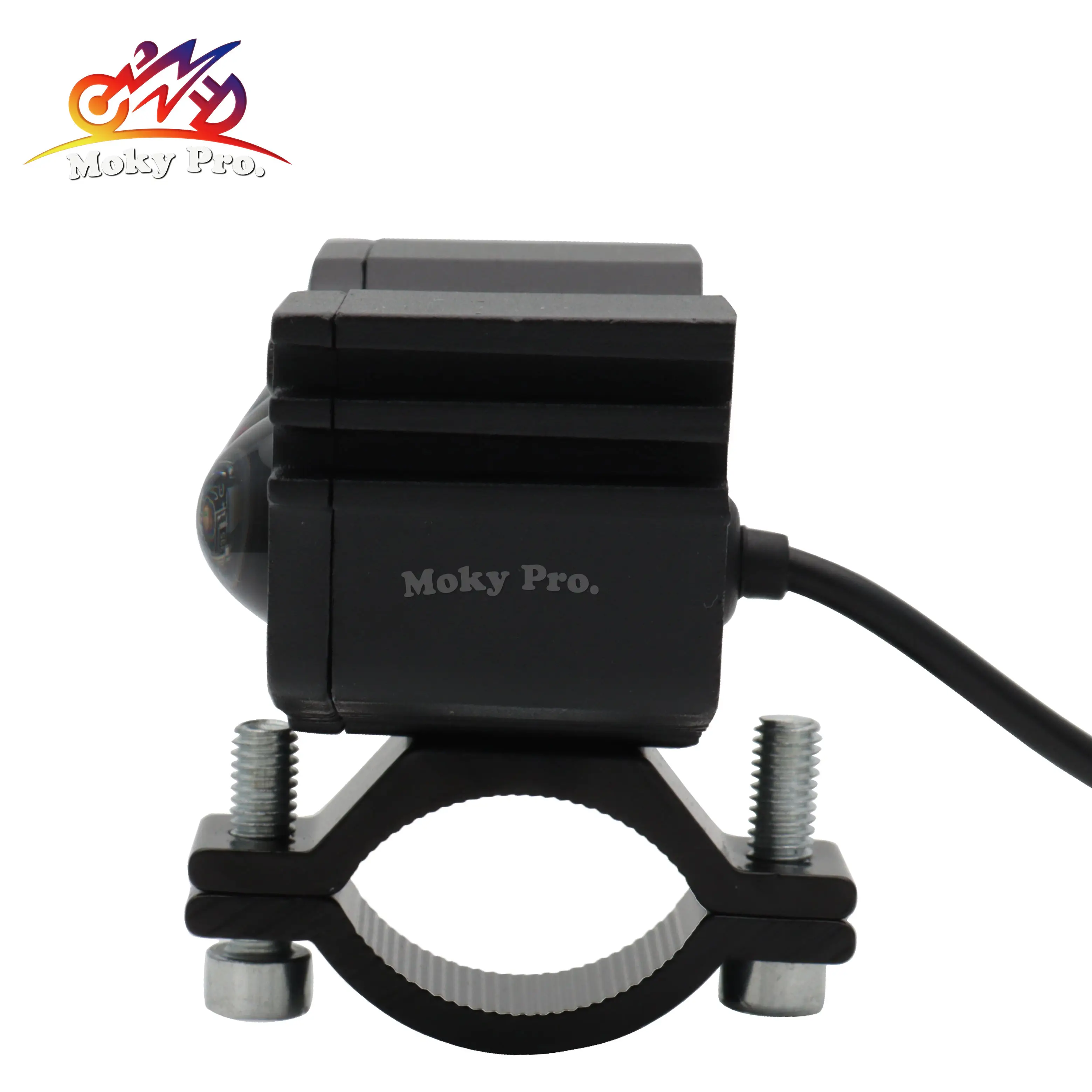 Motorcycle Dual Color White and Flash Owl Spotlight Factory Direct Wholesale Driving Light for Motorcycles Motorbikes SUV Cars