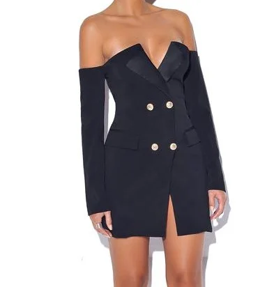 black lace western dress Tintra Black Dress Jacket | Dresses - Dresses