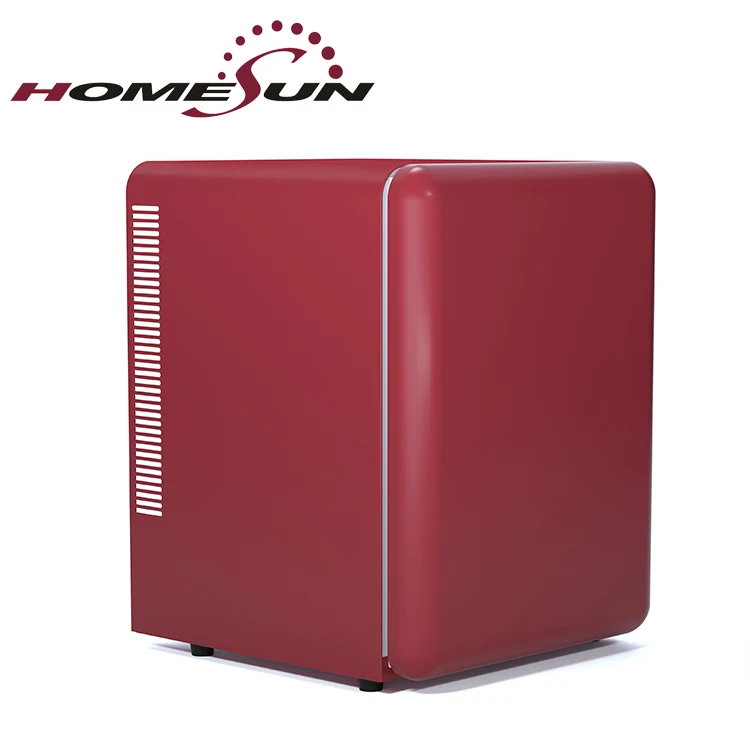 Custom Color 40L yellow retro fridge colorful design mini retro fridge