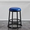 45cm tall-blue plain-weave-black carbon steel frame