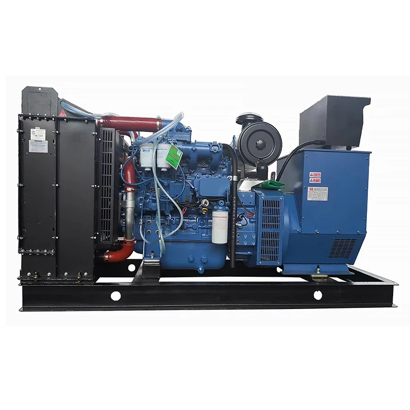 ओपन प्रकार 50kw डीजल जनरेटर 55kva 60kva पोर्टेबल कम शोर के साथ 220V तीन चरण 50/60Hz YUCHAI ब्रांड इंजन
