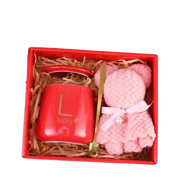 2025  Valentine's Day Birthday Gift Set Women Including Mug Bridesmaid Gift Box Graduation Souvenirs Halloween Guests' Favors