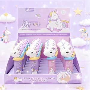 Unicorn Shaped Glue Fun Practical a Lovely Helper for Your Creative Projects