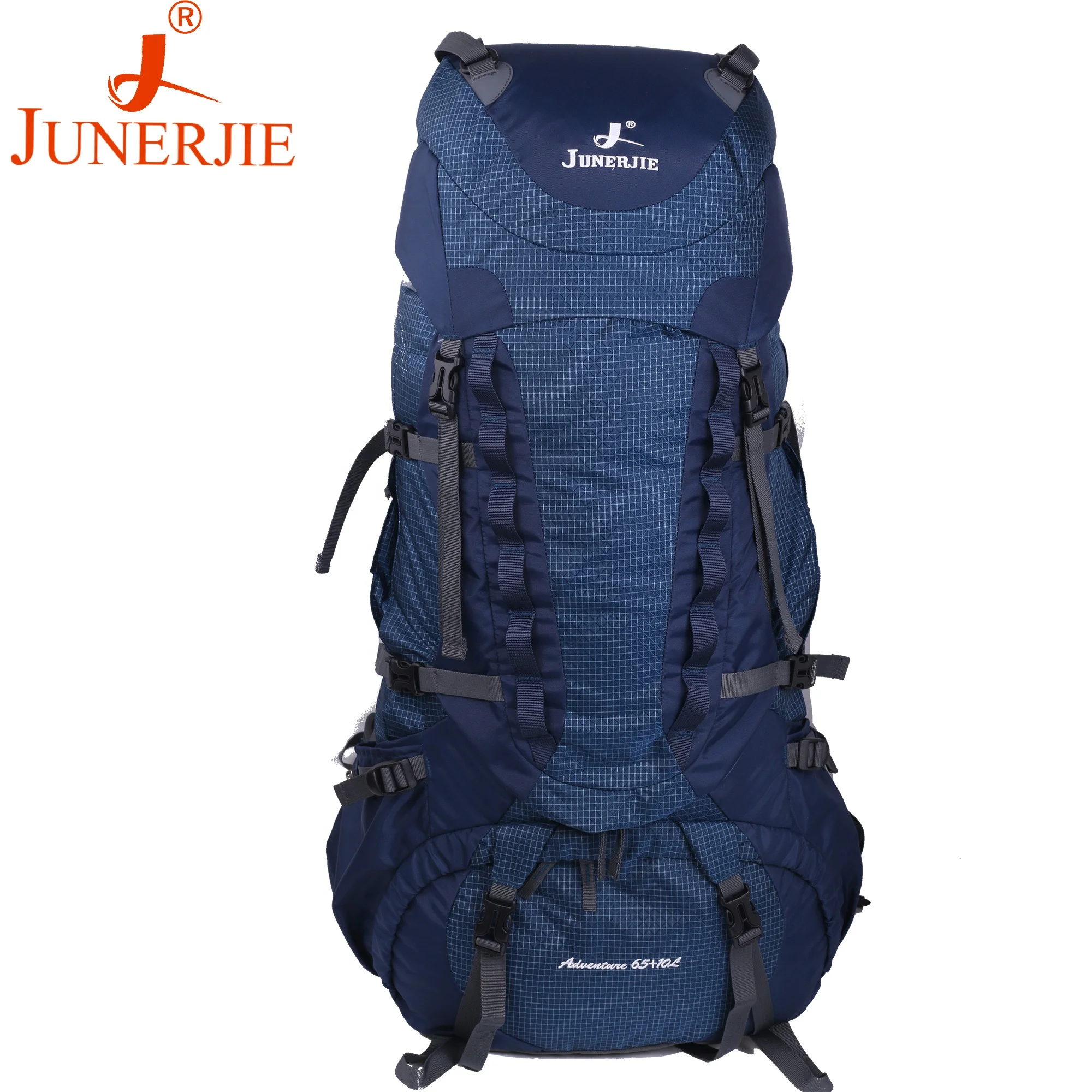 Best selling high quality 84X34X26cm 75L nylon camping outdoor backpack
