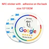 Adhesivo de mesa NFC-Blanco