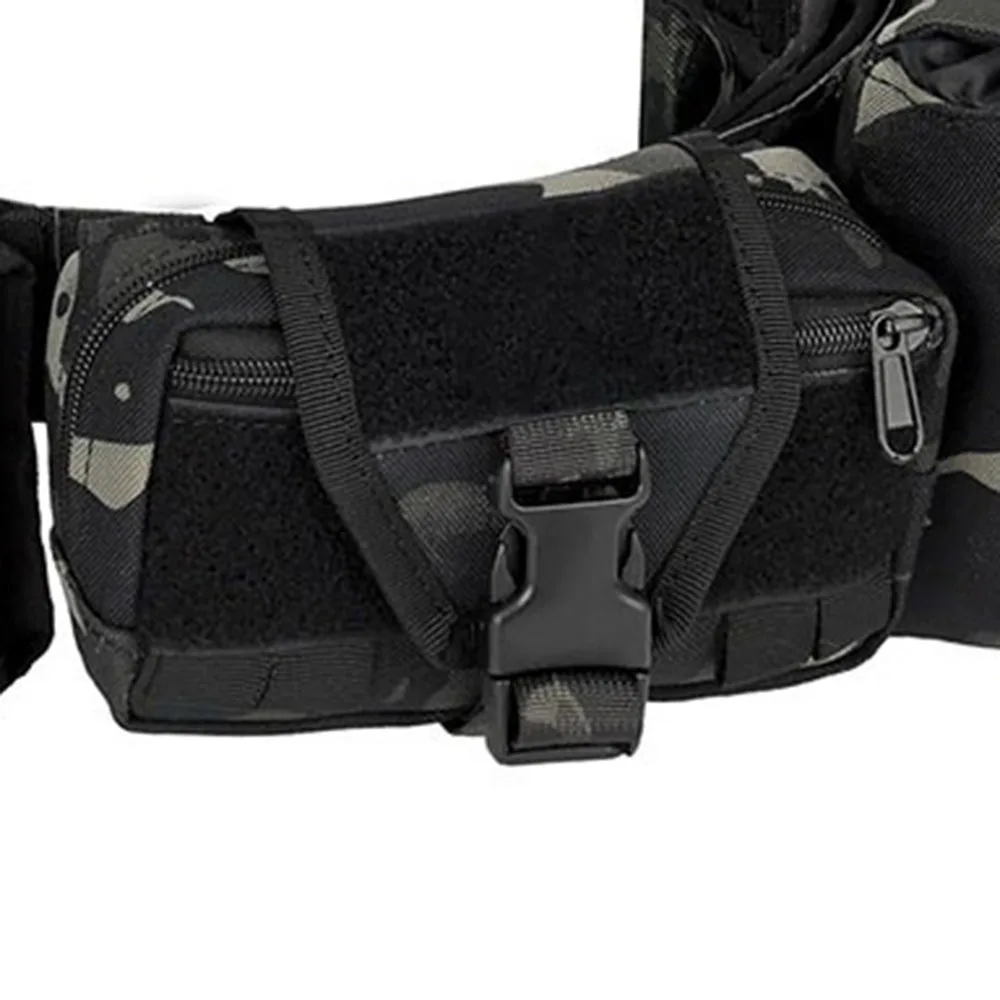 Lightweight Camping Outdoor Premium Adjustable Camping Tactical Duty Belt Premium Multifunctional Utility Belt With Pouches