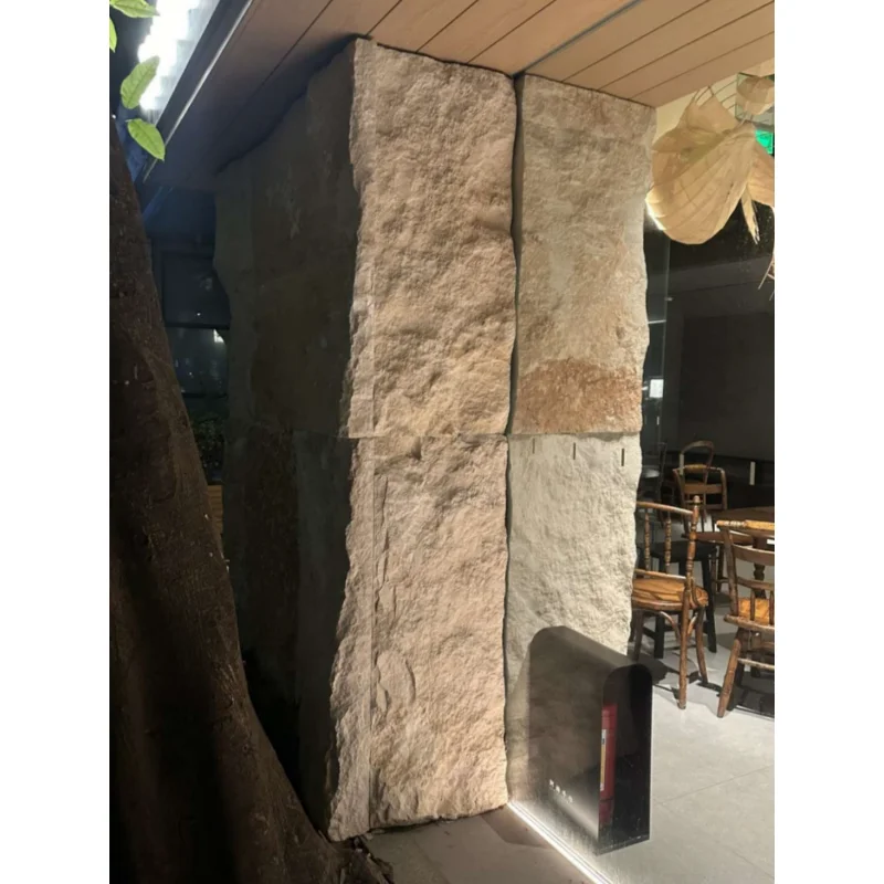 Paia Stone Jura Beige Veneer Exterior Stone Wall Cladding for Home Decoration Limestone