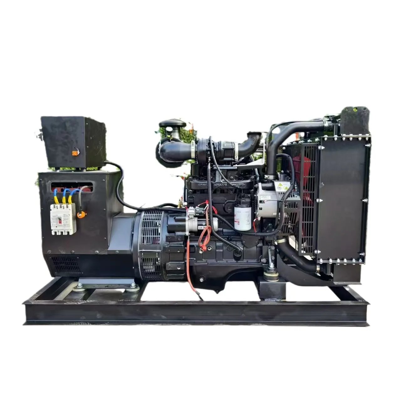 Cummins 80kva/100kva Diesel Generator Set 3-Phase 1500rpm Speed Silent ATS Remote Control 20kw 50/60Hz 220v/380v/110v/240v/480v
