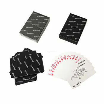 Custom Logo Printed Waterproof Casino PVC/ Plastic Poker Playing Cards