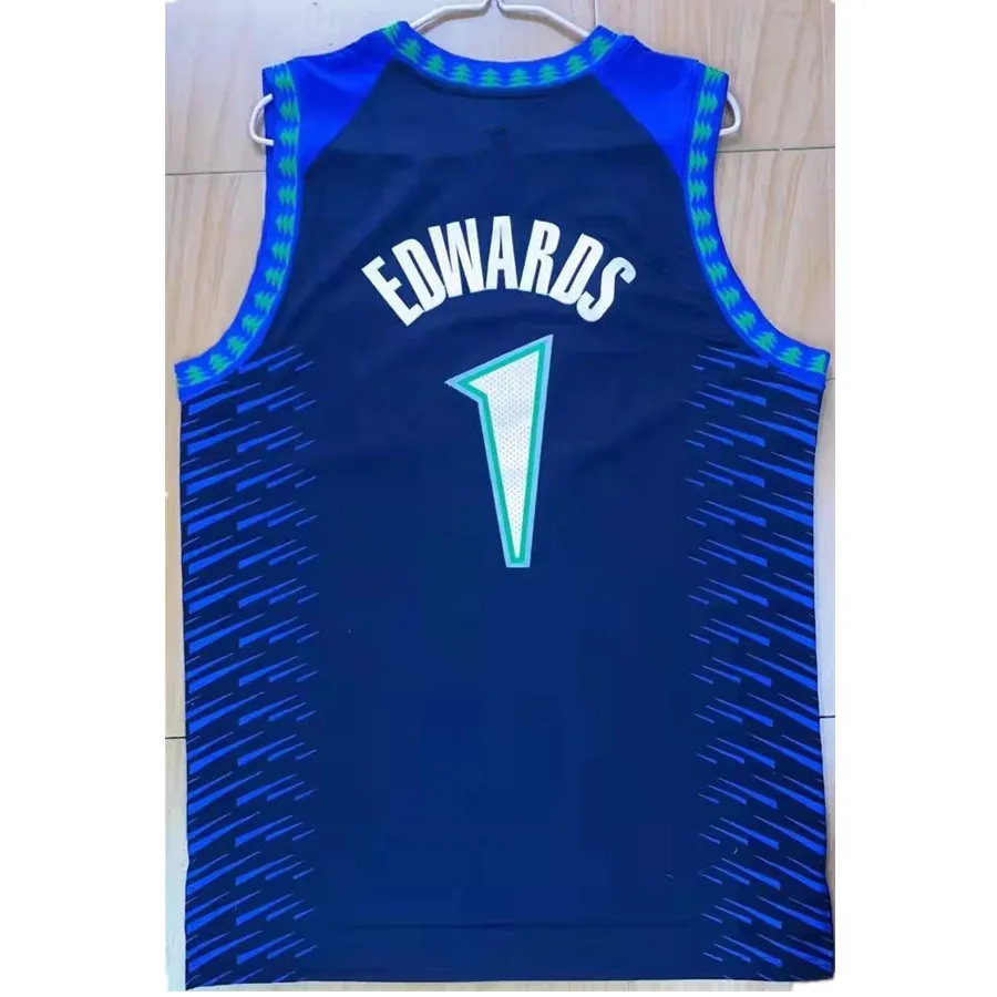 Anthony Edwards Minnesota Timberwolves Throwback Jersey – Jerseys