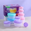 Macaron 4 tóner verde azul violeta