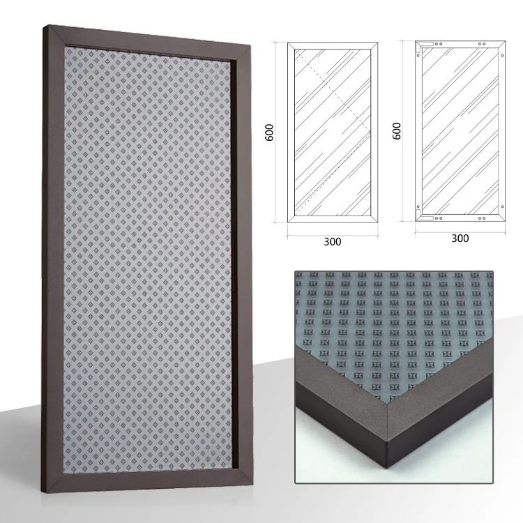 6063 T5 T6 Powder Coated Aluminum Extrusion Profiles Modern Minimalist Luxury Modular Custom Metal Door Frames for Wardrobe