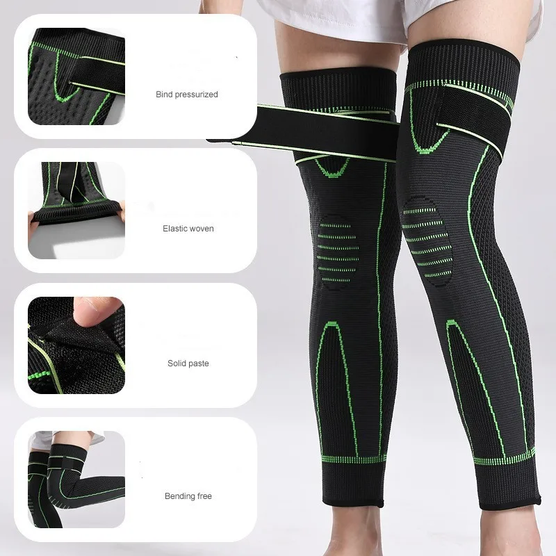 2023  Compression Leg Sleeve for Basketball Volleyball Weightlifting Knee Compression Sleeves