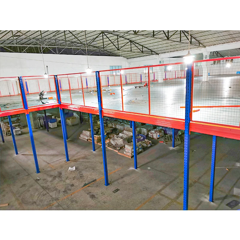 pallet racking warehouse storage heavy duty Steel industrial storage rack mezzanine floor system