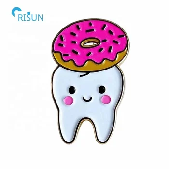 7 Spille A Forma Di Dente In Lega – Gioielli Divertenti, Souvenir Per Dentisti E Regali Creativi