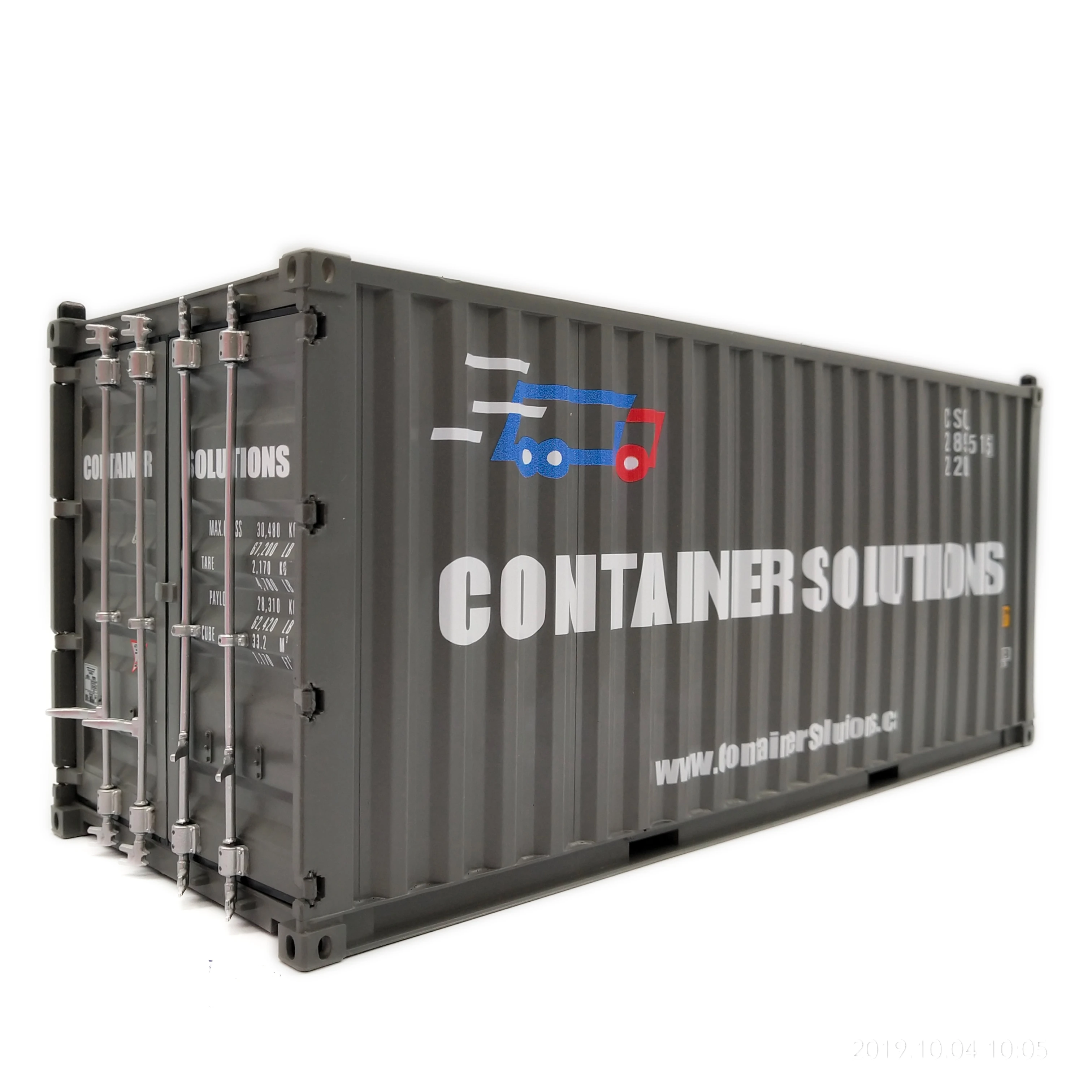 【A】30cm 1:20 Corporate solutions logistics Custom container model manufactory container model O.A.S ship model