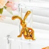 Lapin doré endormi - [Galvanoplastie UV]