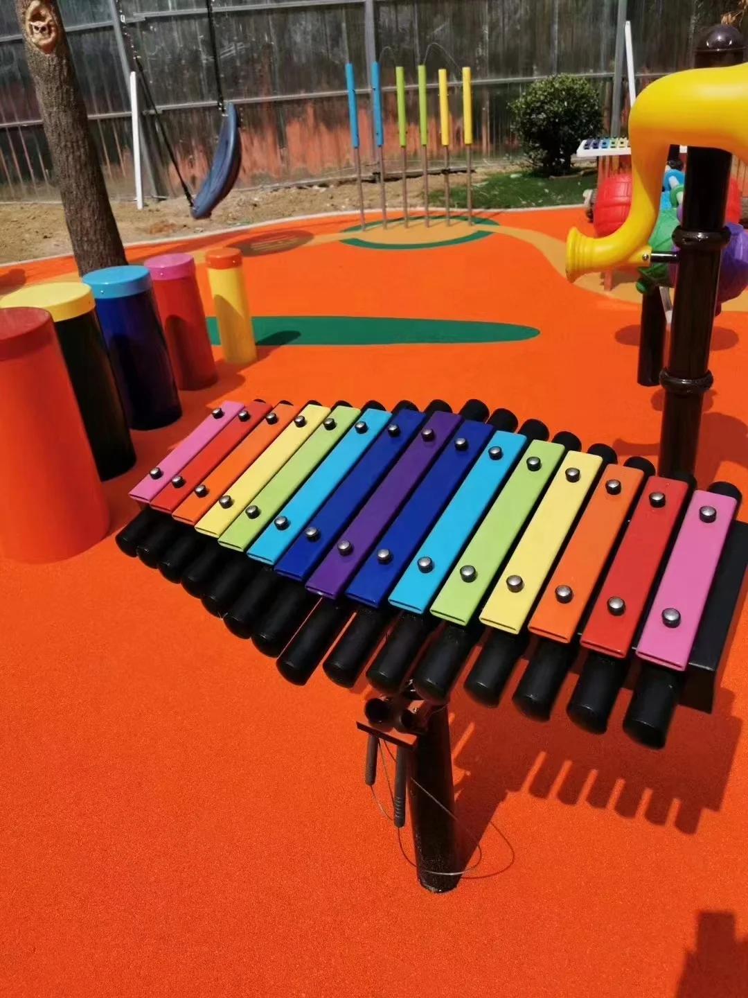 Самый популярный продукт для парка развлечений Bonhong игрушечные музыкальные инструменты уличная игровая площадка ударные