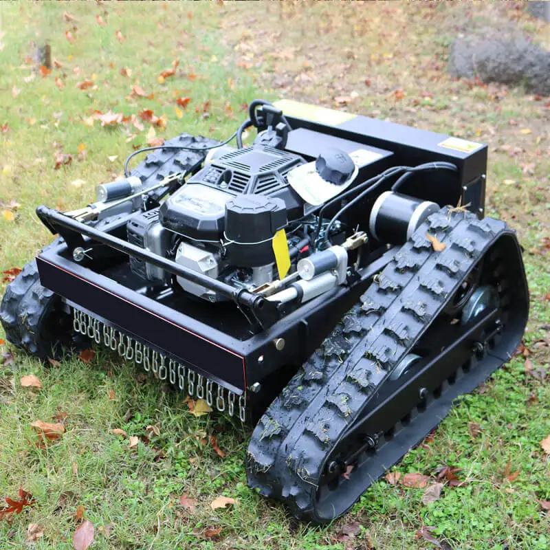 Free Shipping CE EPA Diesel Engine All Terrain Grass Cutting Machine Agriculture Rubber Tracks Remote Control Robot Lawn Mower 555093