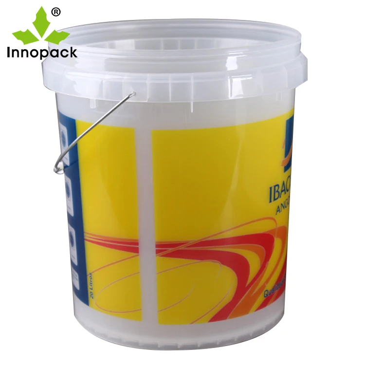 18 Liter Paint Bucket with Lid Plastic Pail with Handle - China Plastic  Bucket, 18 Liter Paint Bucket