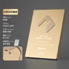 2 loghi modello 3D - lega di alluminio