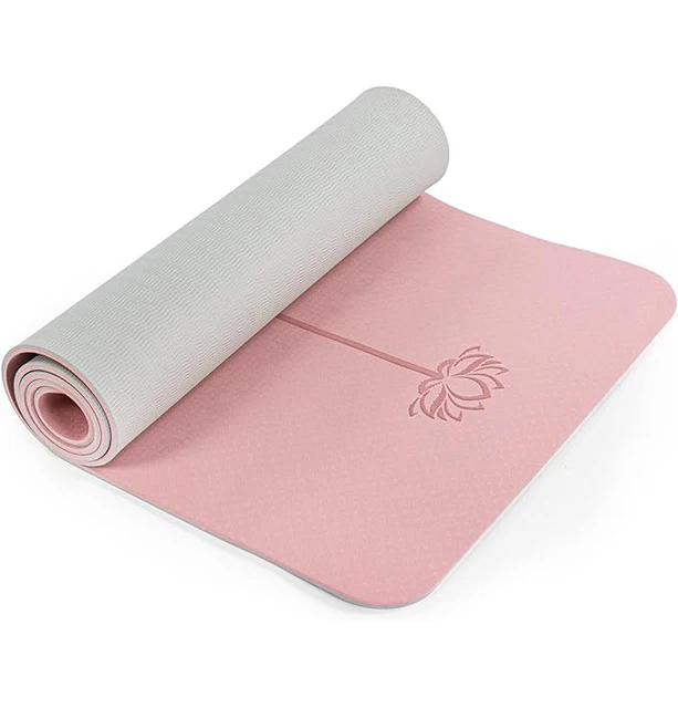 Haytens hot environment natural yoga mat custom instructional yoga mat with poses printed on it china design yoga mat