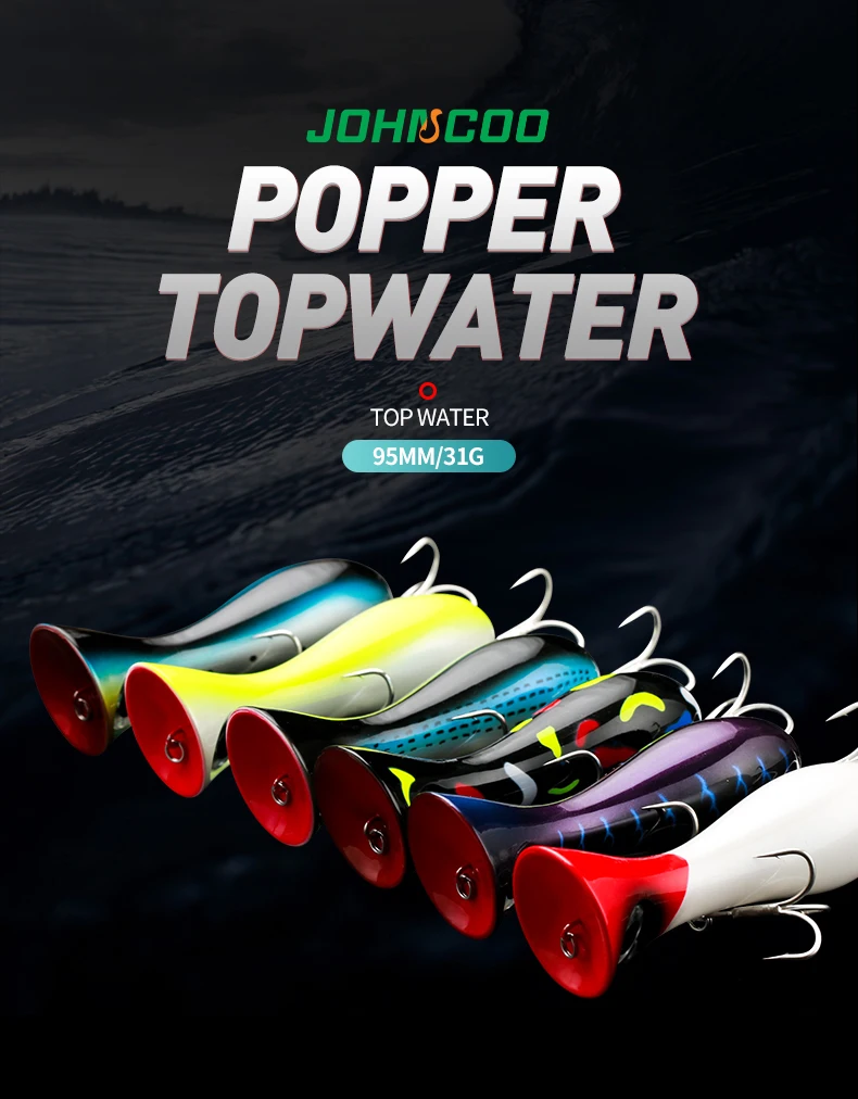 7.8cm 10.5g Factory Wholesale Topwater Popper