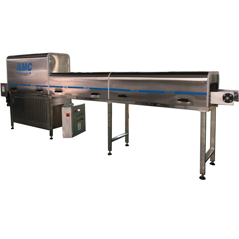 AMC Manufacturers Full Automatic Roll Grape Leaves Cooling Tunnel