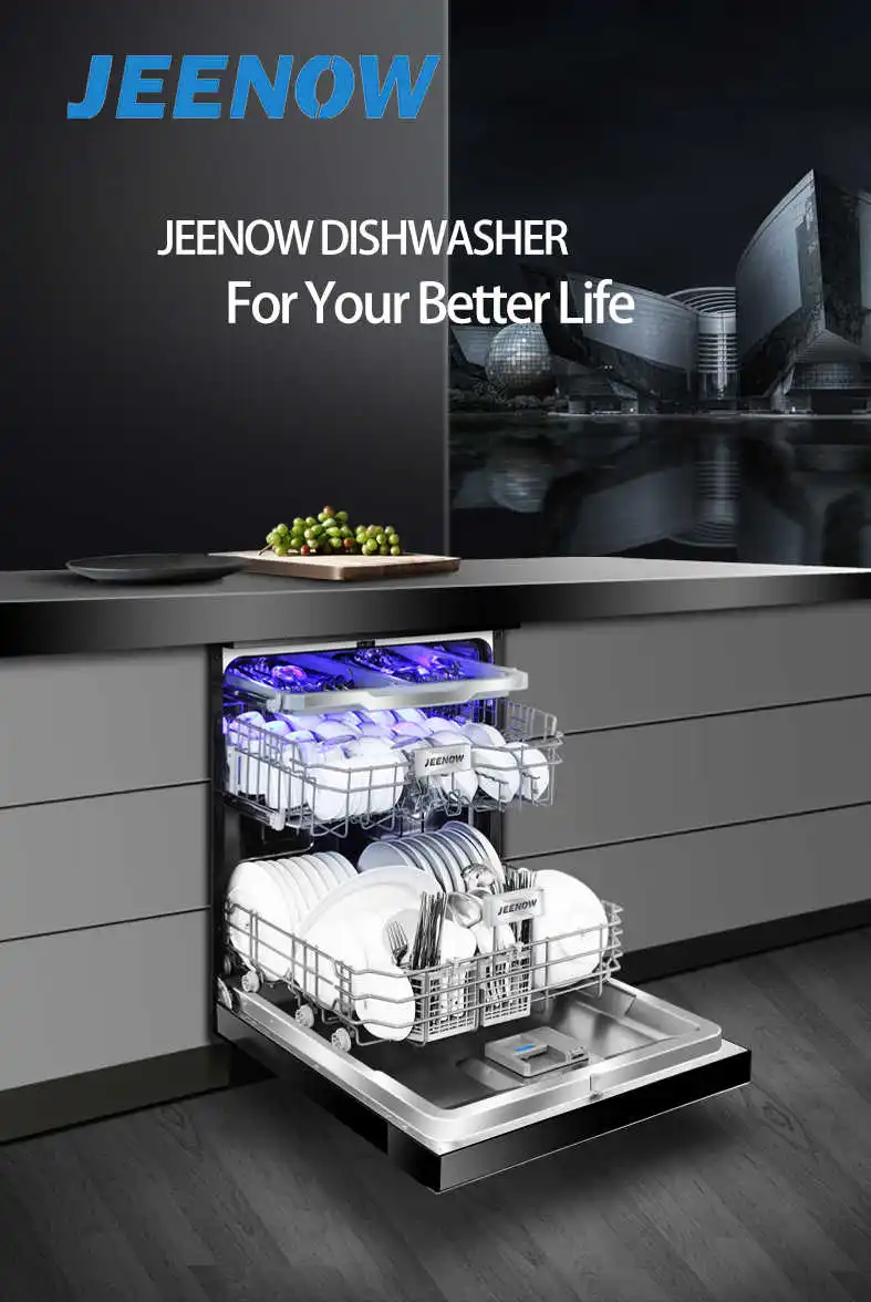 Dishwashers Setting 8 Program Builtin Dishwasher Electric Kitchen