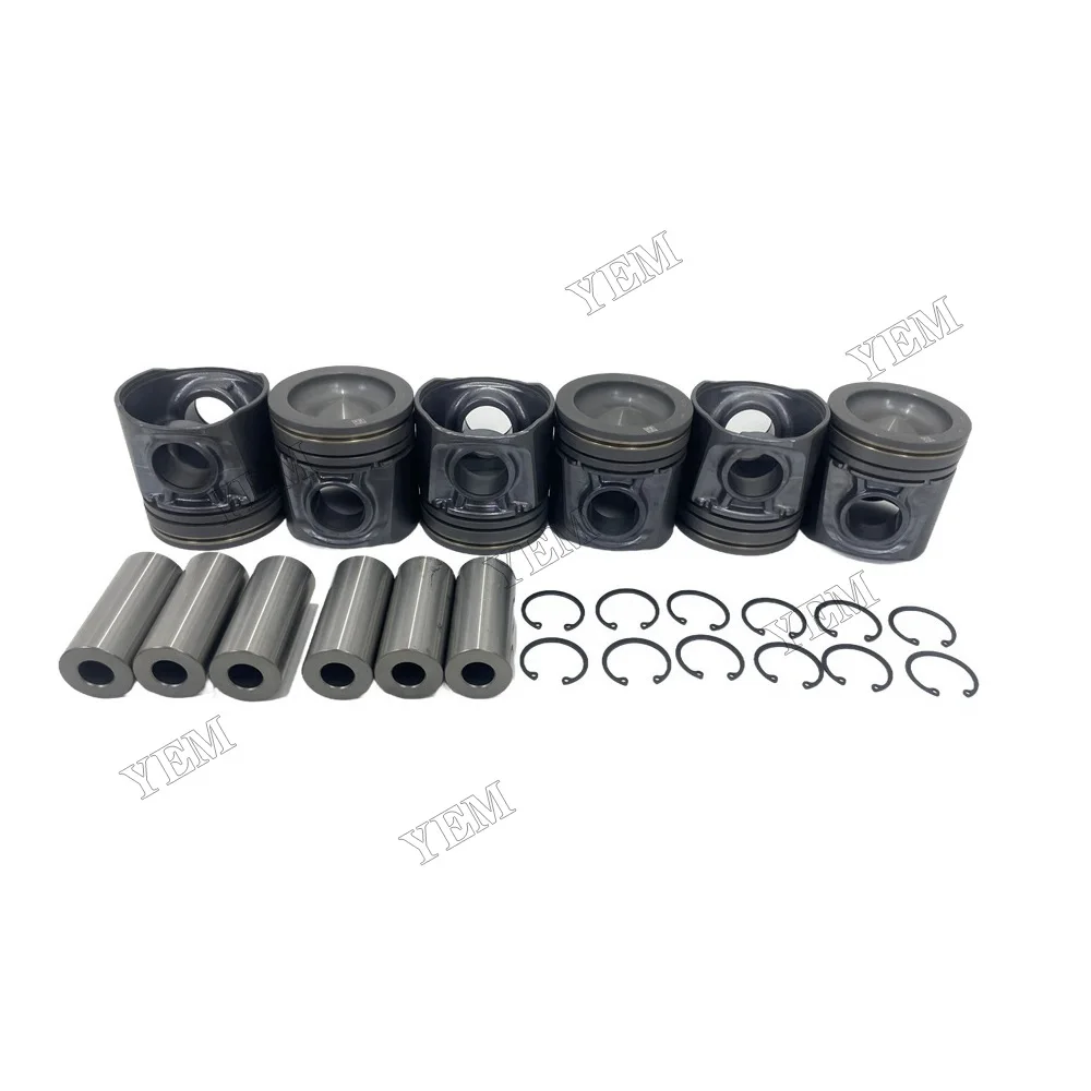 For Caterpillar C6.6 Piston Kit Genuine Engine Parts 2